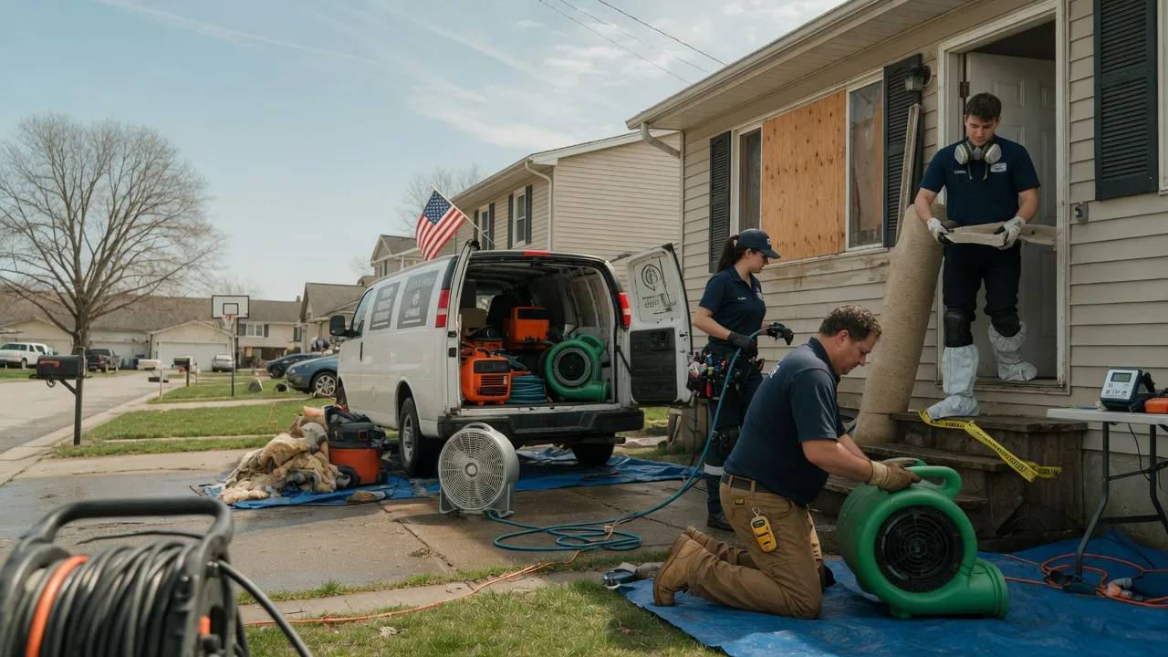 Water Damage Restoration in Darwin, CA near me